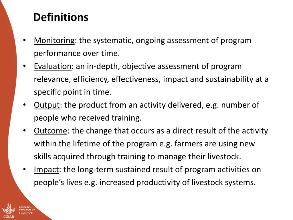 definitions