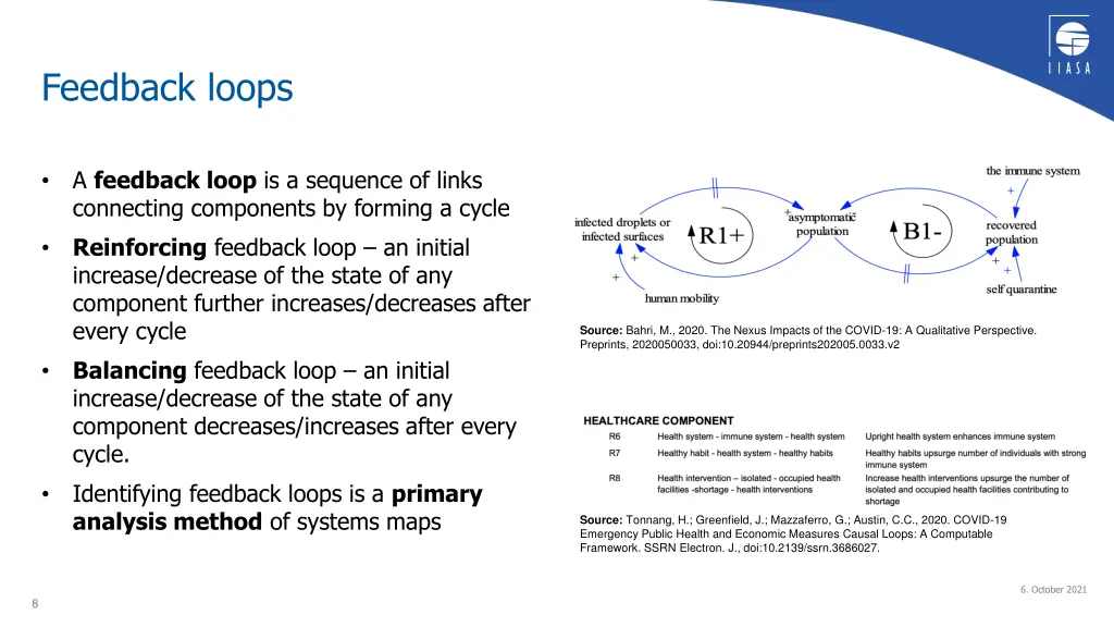 feedback loops