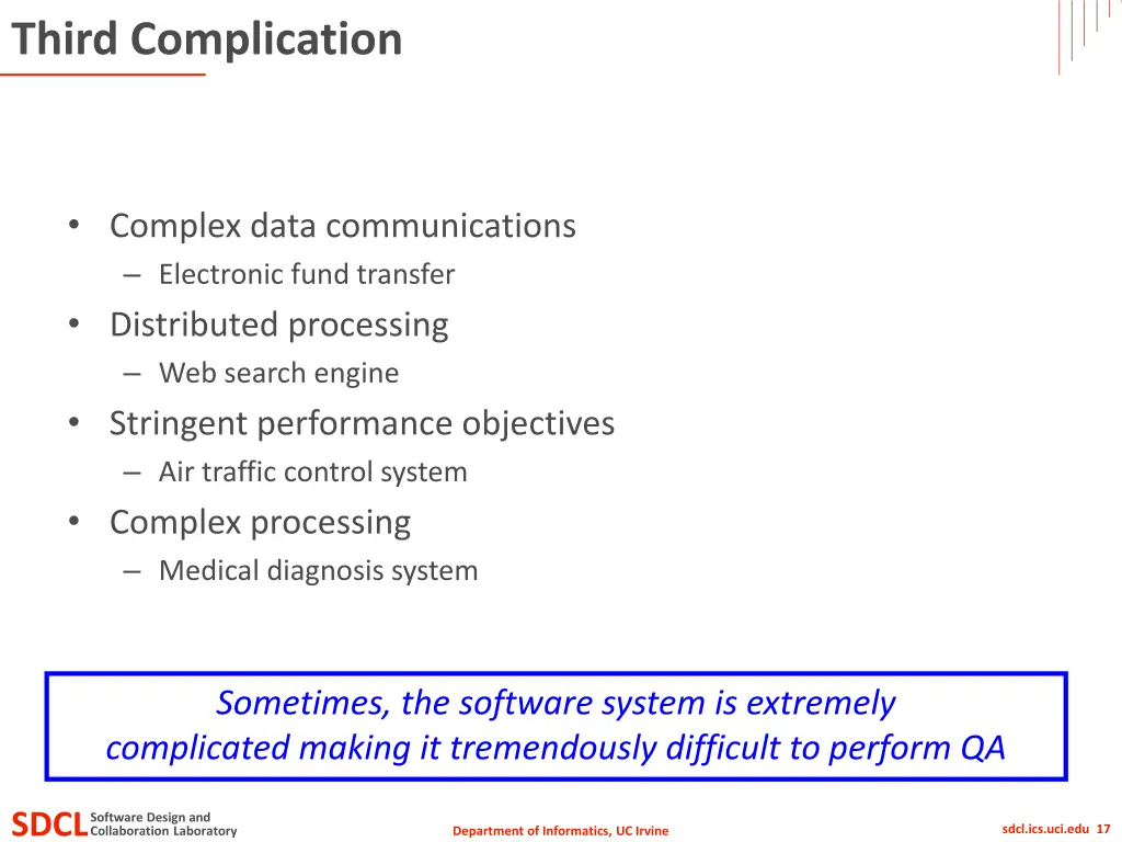 third complication