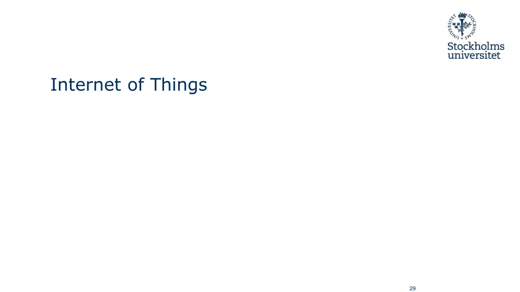 internet of things