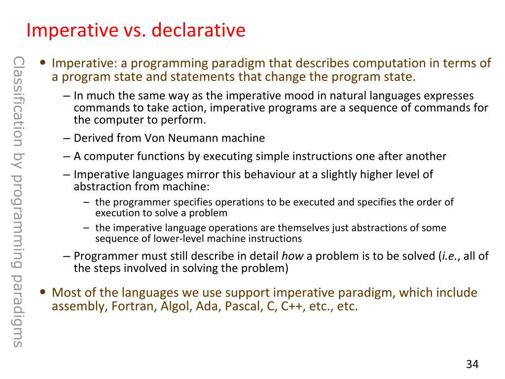imperative vs declarative