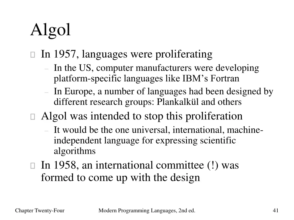 algol