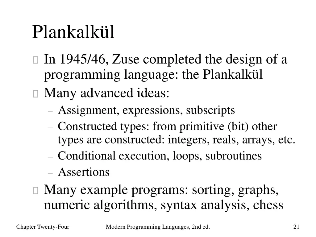 plankalk l