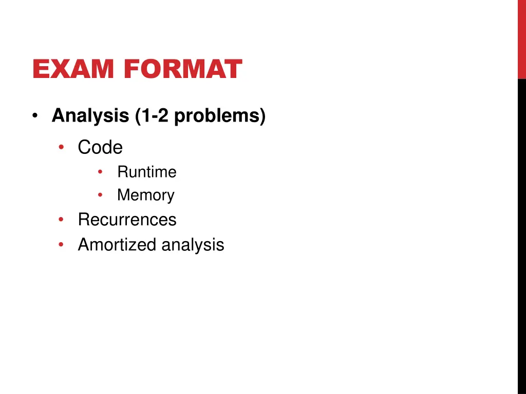 exam format 4