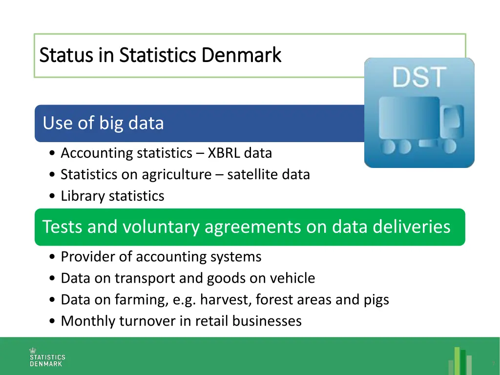 status in statistics denmark status in statistics