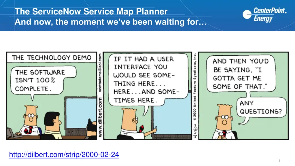 the servicenow service map planner 1