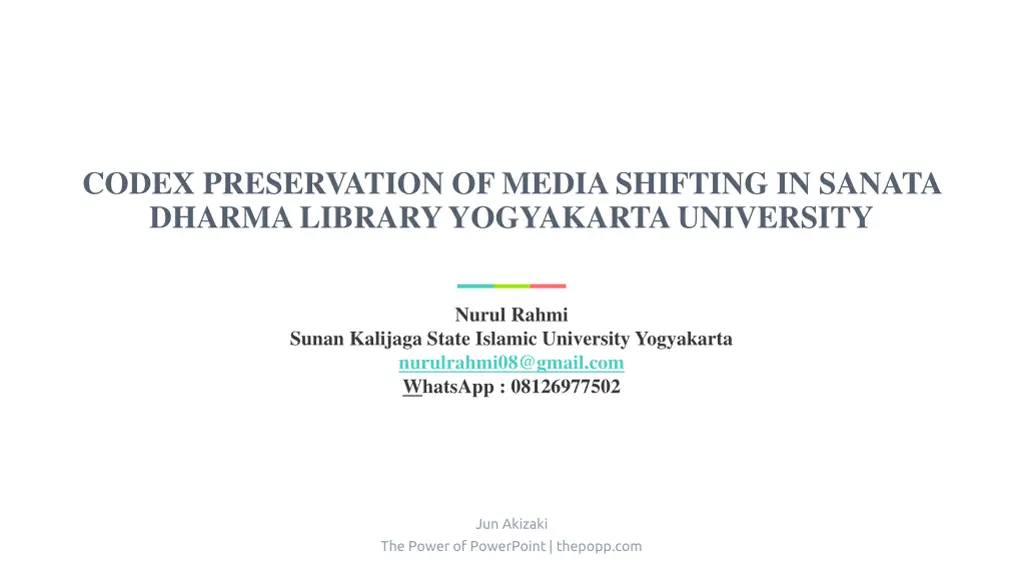 codex preservation of media shifting in sanata