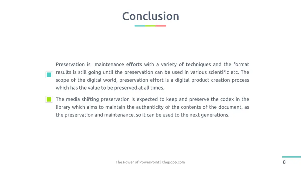 conclusion