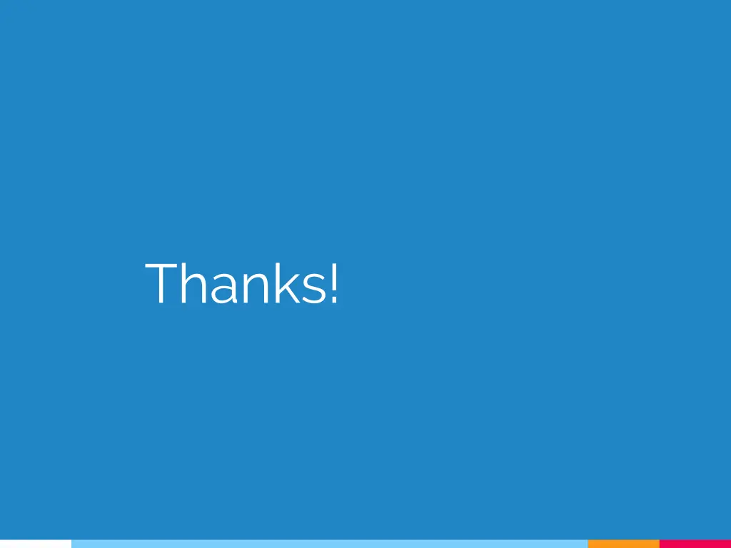 thanks