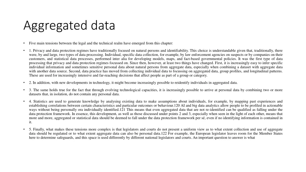 aggregated data 5
