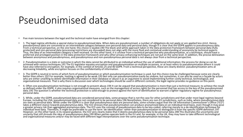pseudonimised data 2
