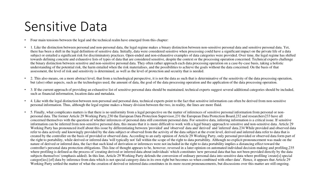 sensitive data 2