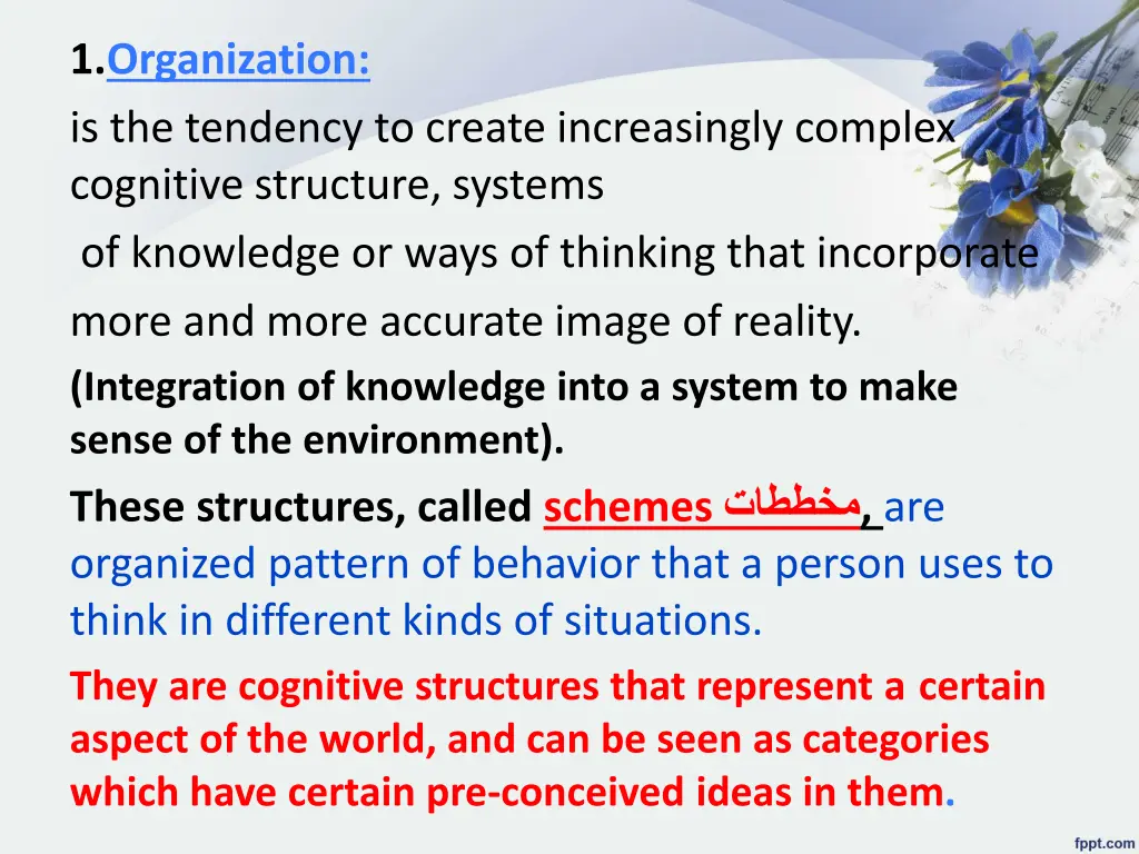 1 organization is the tendency to create