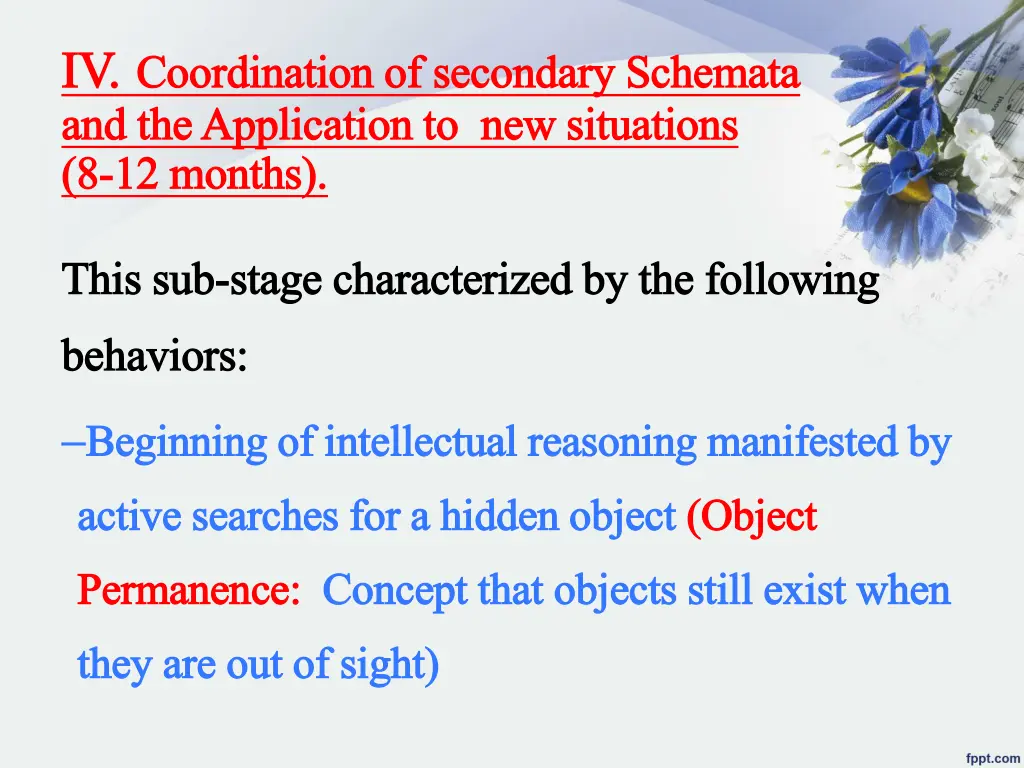 iv iv coordination of secondary schemata