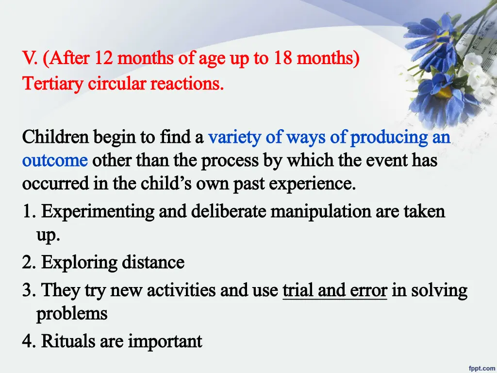 v after v after 12 tertiary circular reactions