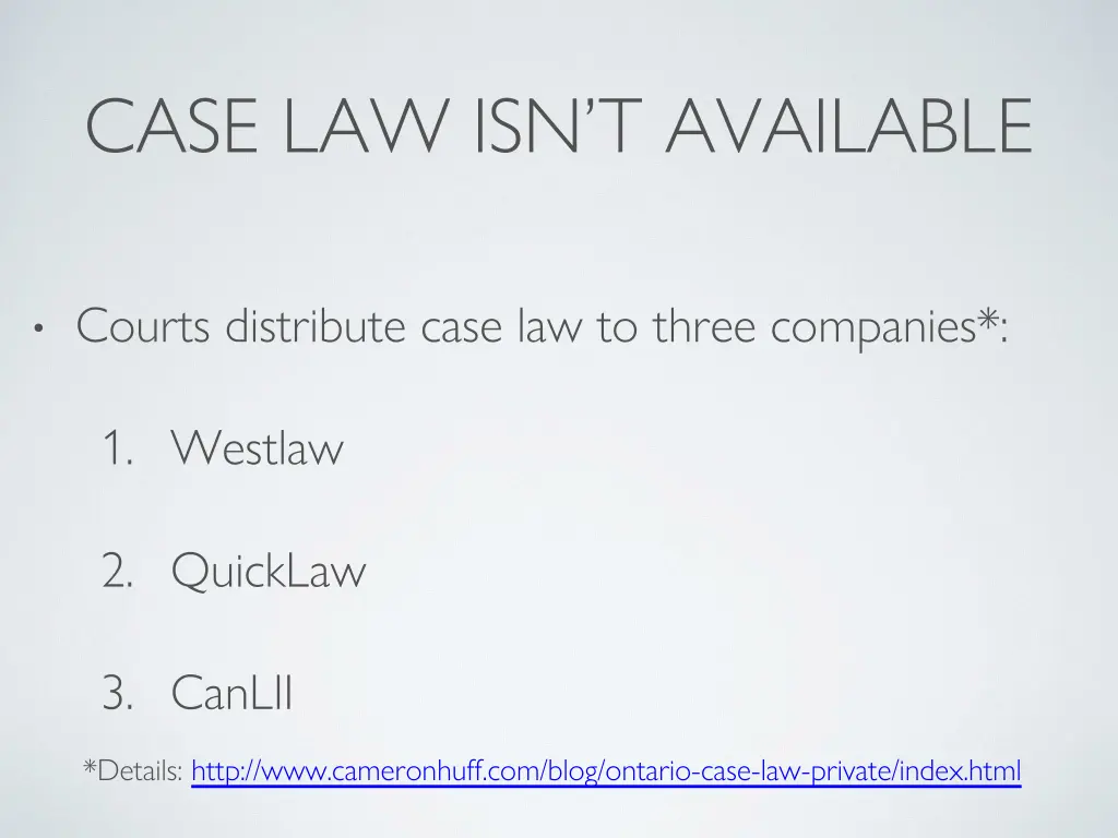 case law isn t available 1