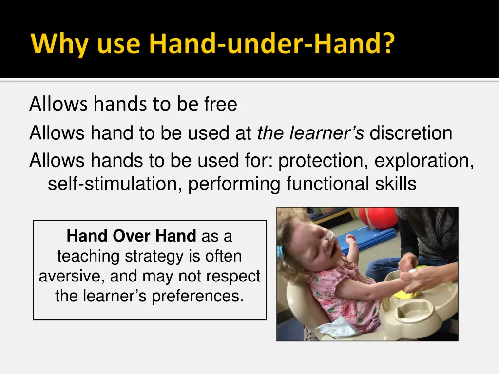 allows hands to be free allows hand to be used