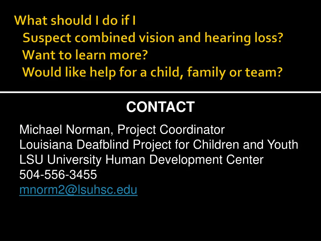 contact