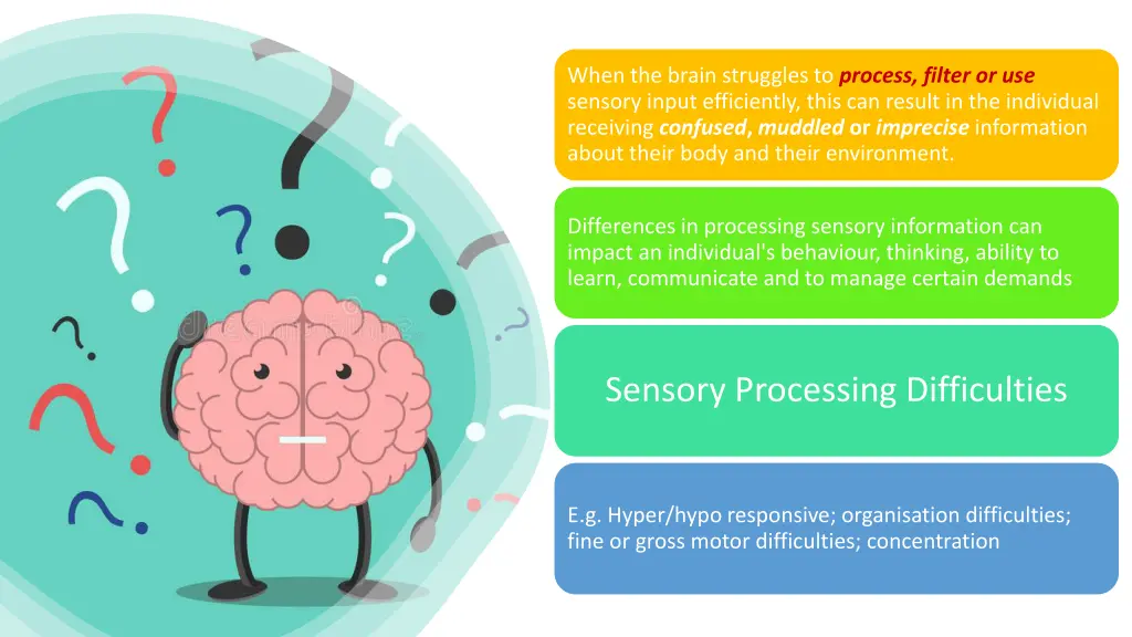 when the brain struggles to process filter