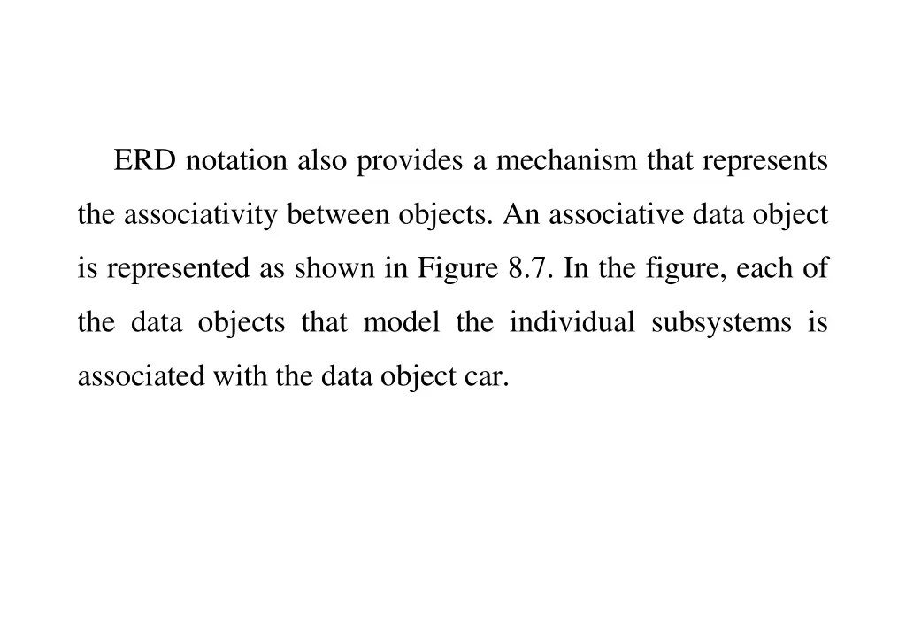 erd notation also provides a mechanism that