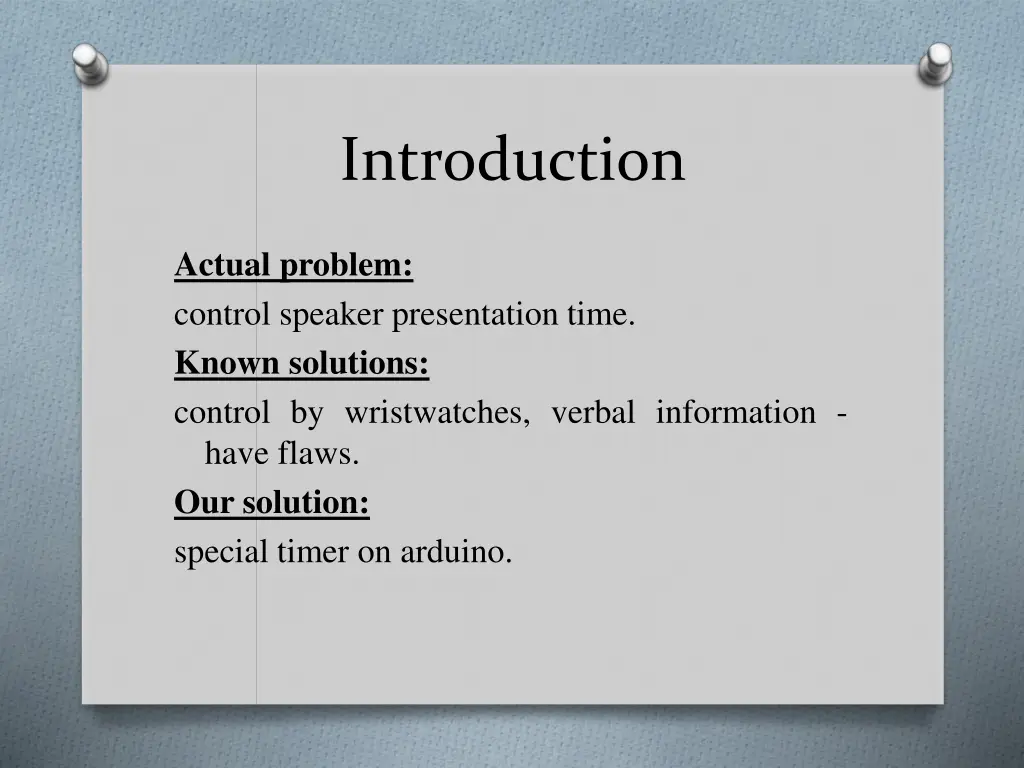 introduction