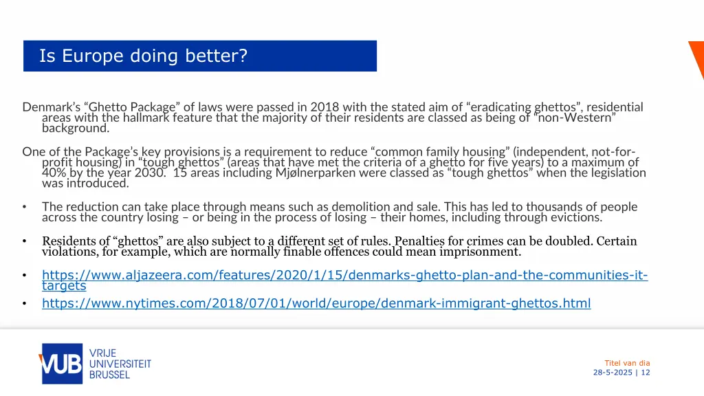 is europe doing better