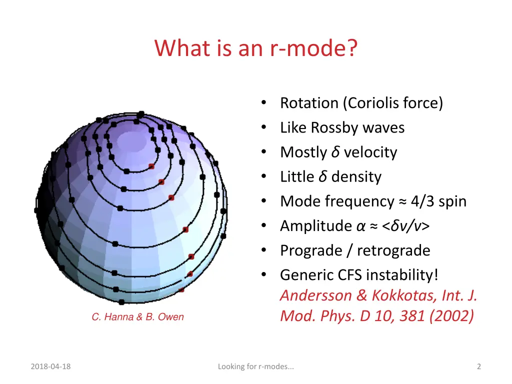 what is an r mode