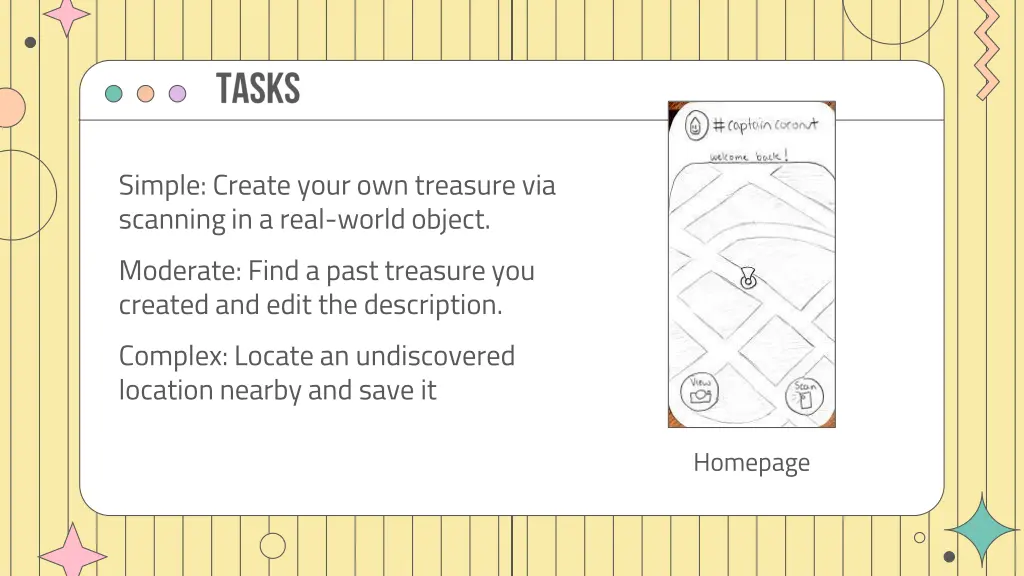 simple create your own treasure via scanning
