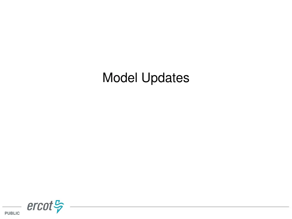 model updates