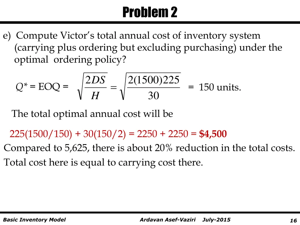 problem 2 3