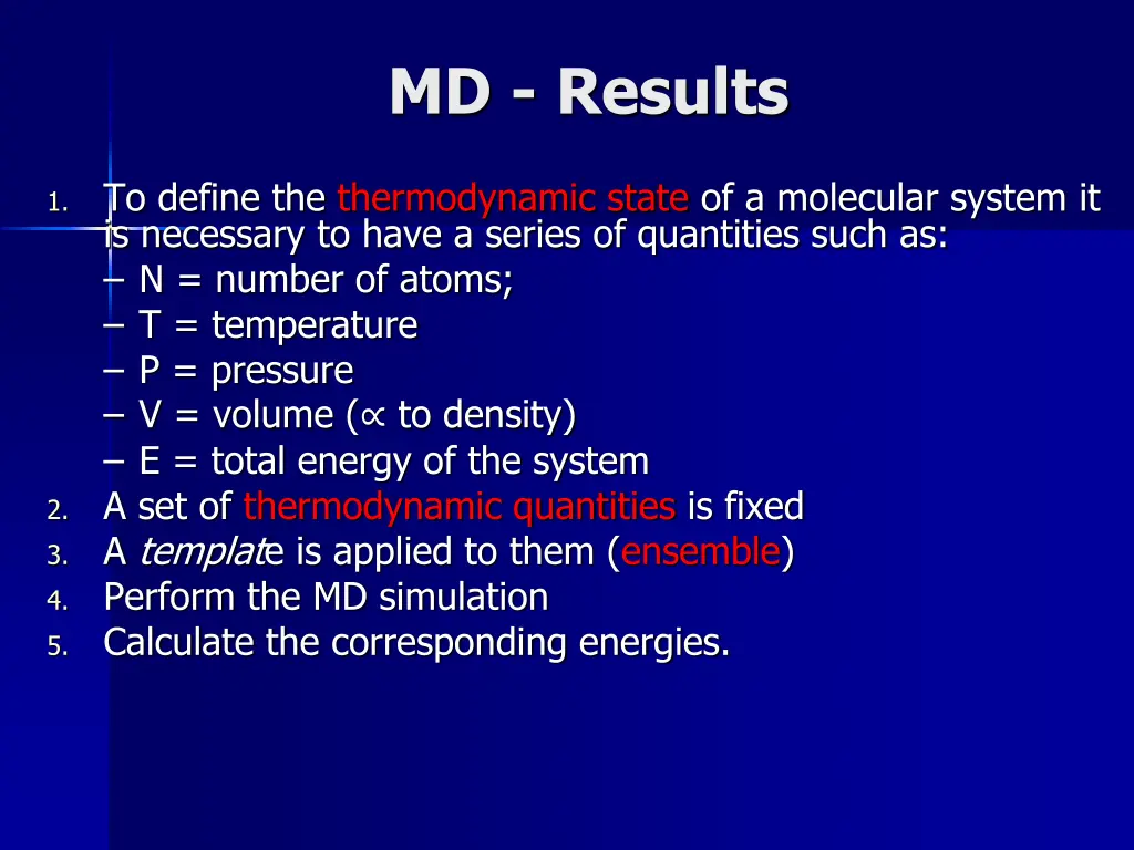 md results 1
