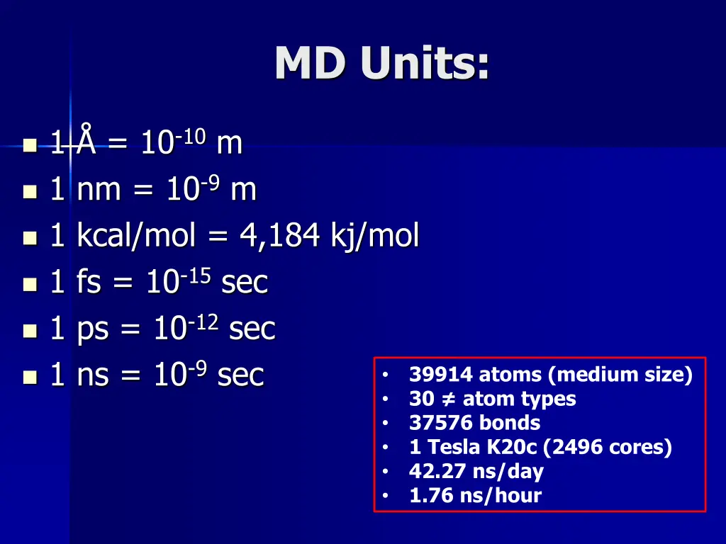 md units