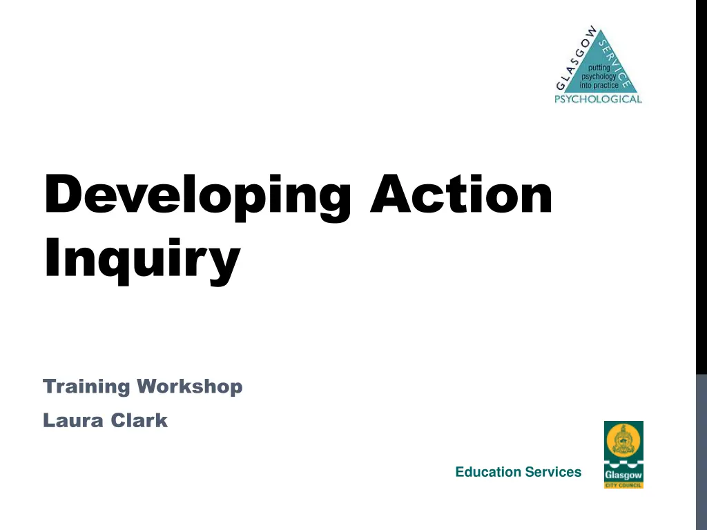 developing action inquiry