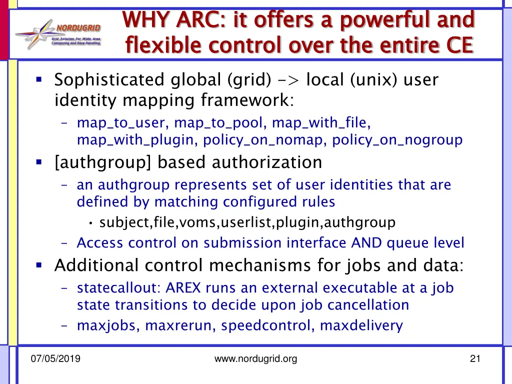 why arc it offers a powerful and flexible control