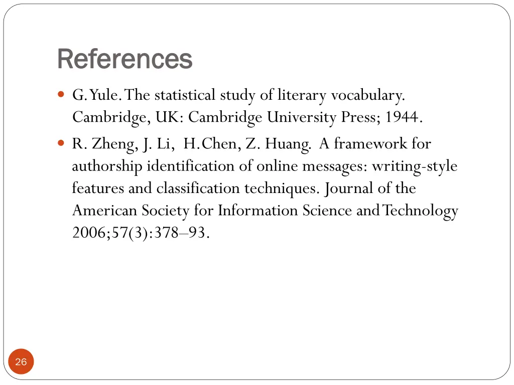 references references 2