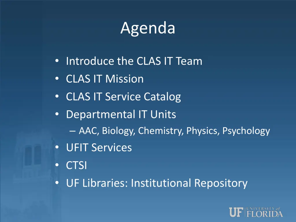 agenda