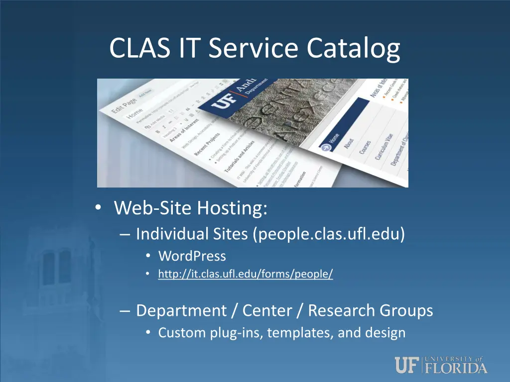 clas it service catalog 2