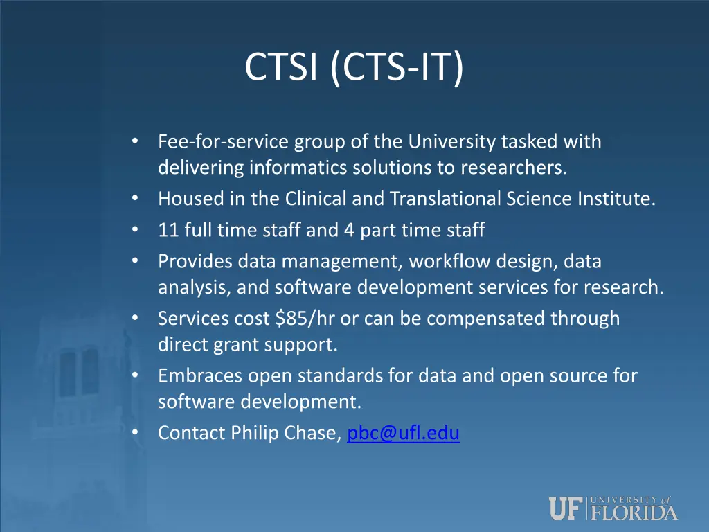 ctsi cts it