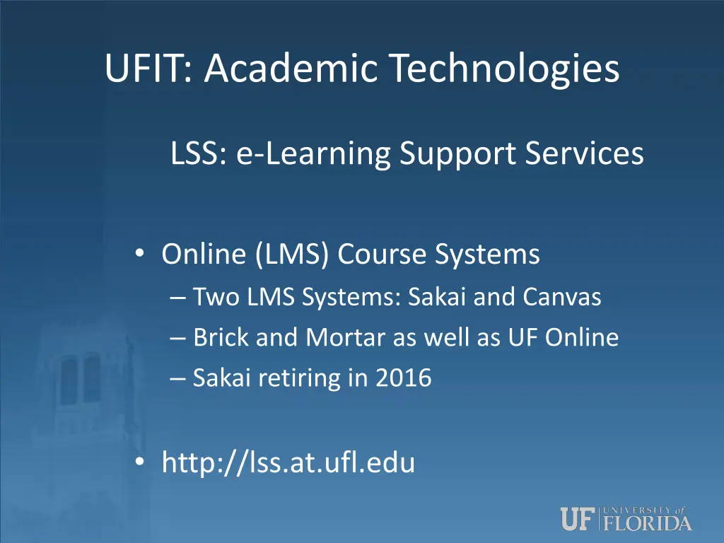 ufit academic technologies 1