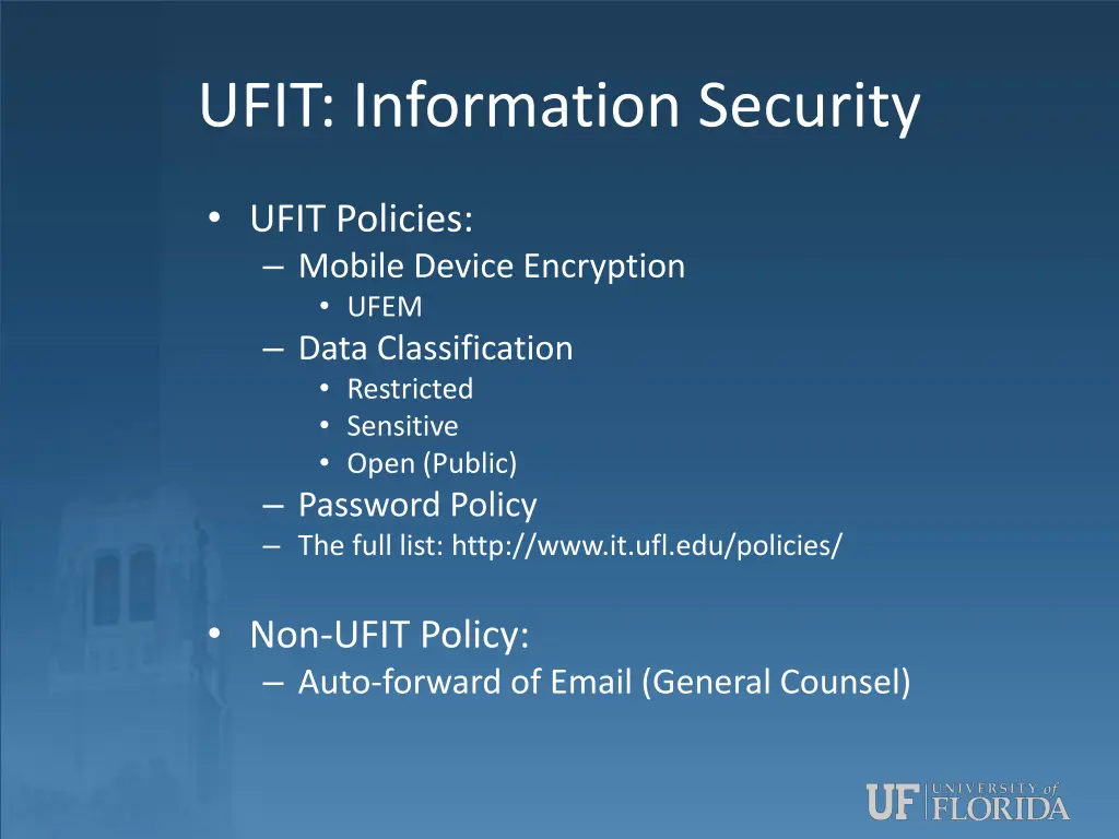 ufit information security 1