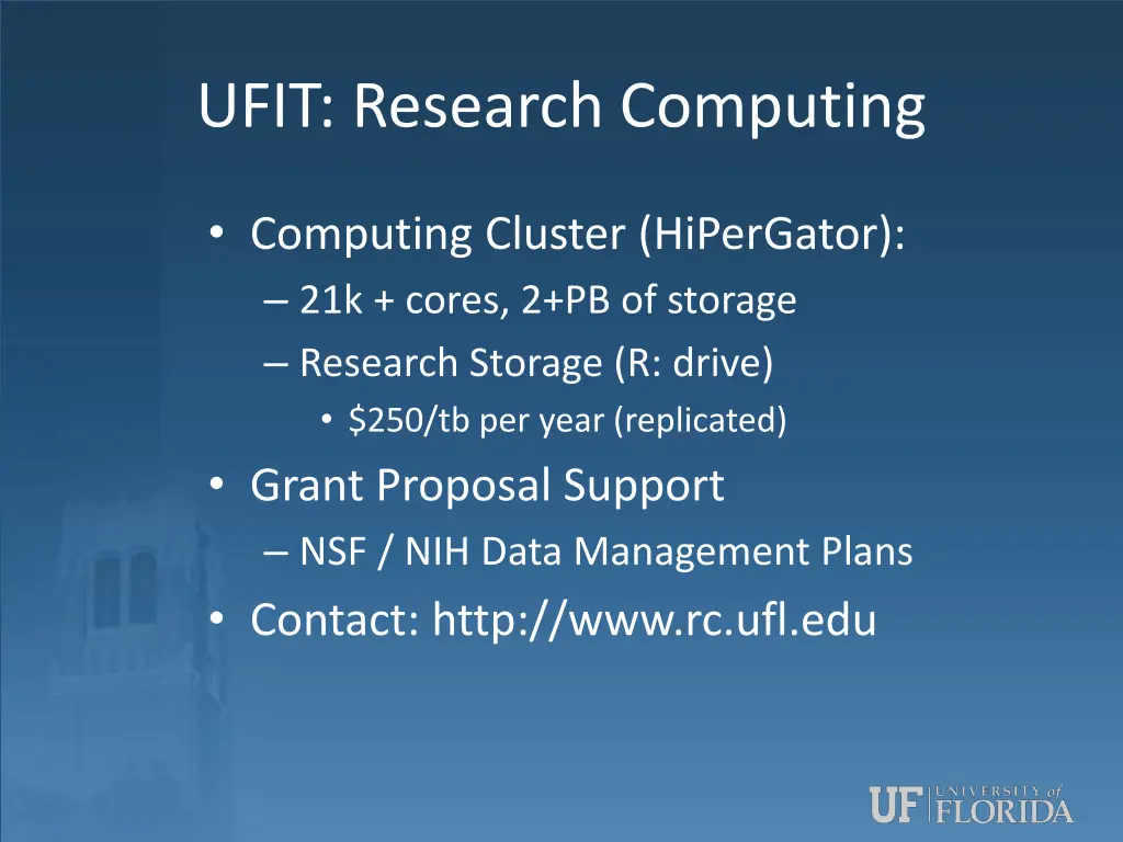 ufit research computing