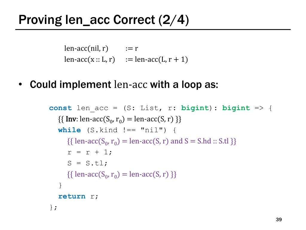 proving len acc correct 2 4