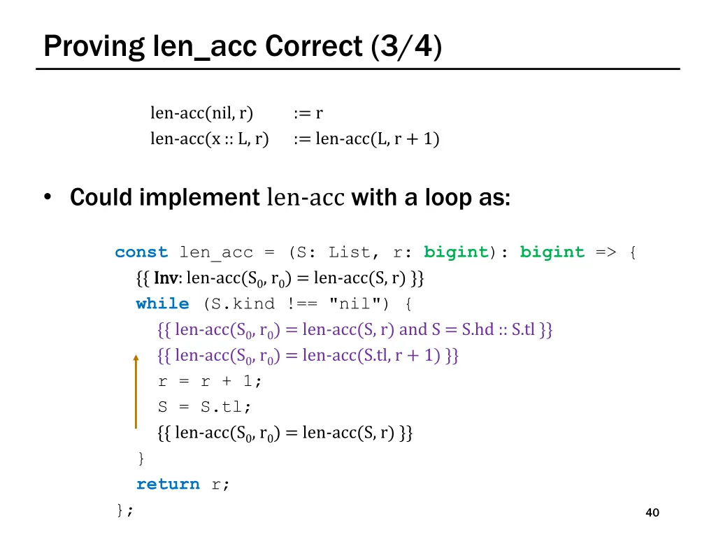 proving len acc correct 3 4