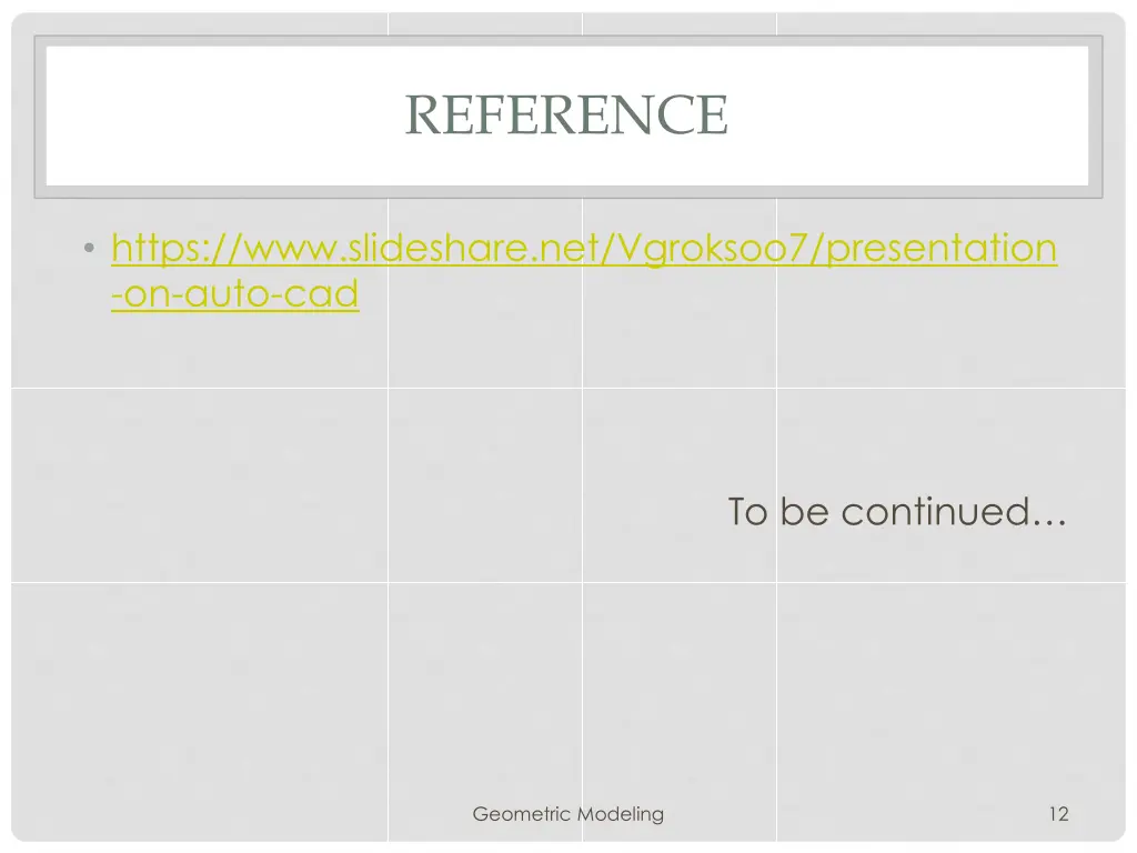 reference