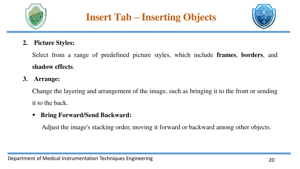 insert tab inserting objects 6