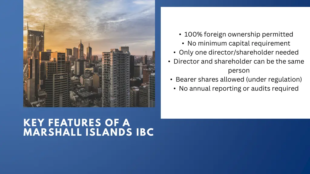 100 foreign ownership permitted no minimum