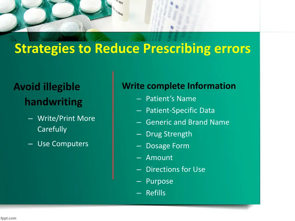strategies to reduce prescribing errors 1