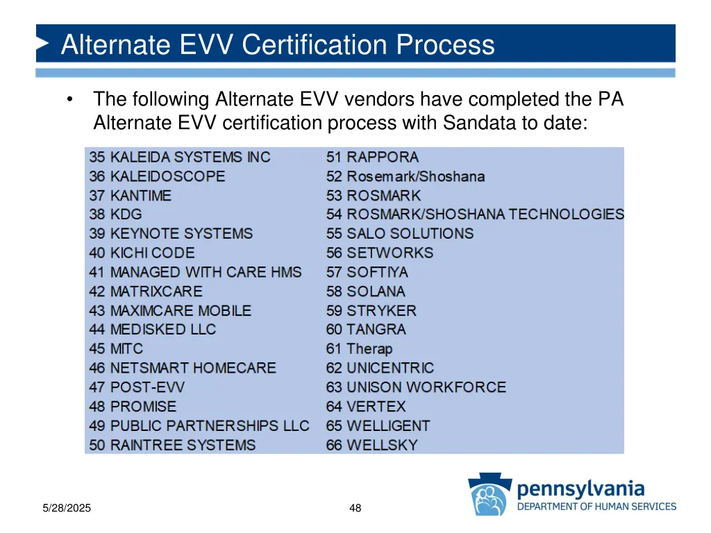 alternate evv certification process 2