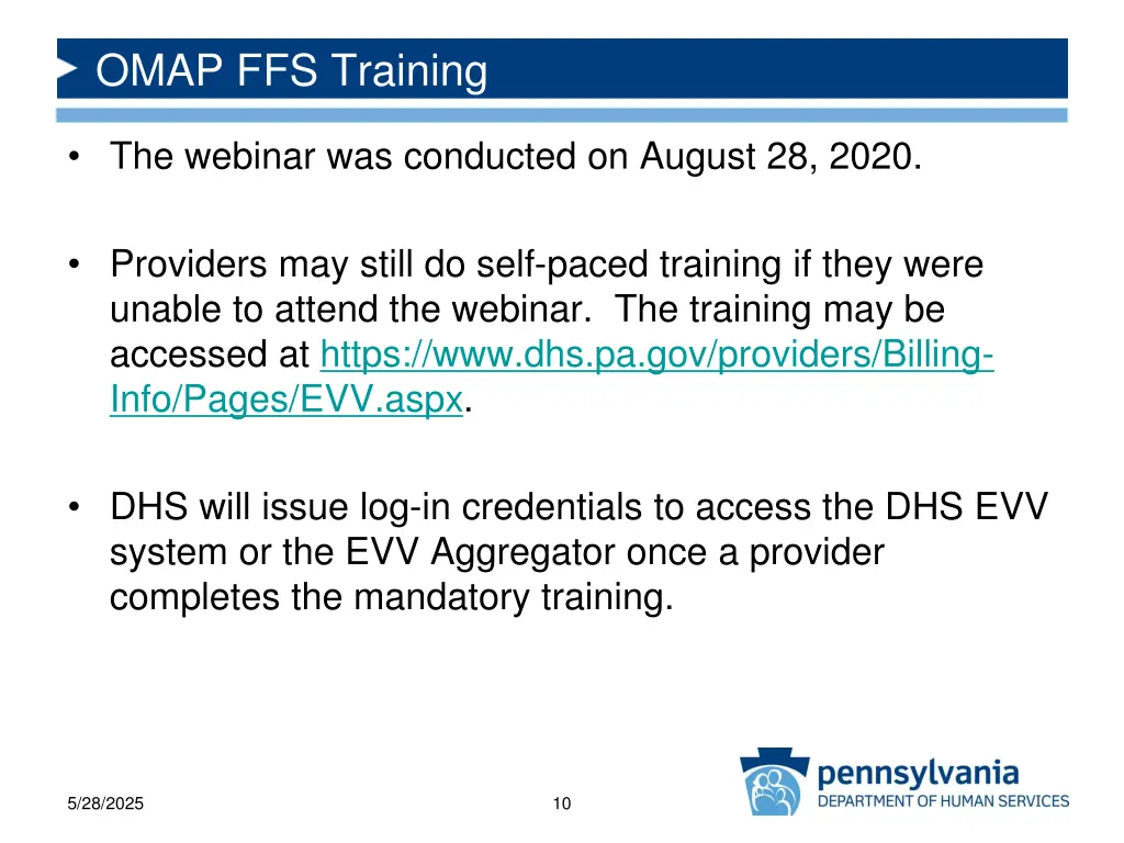 omap ffs training 1