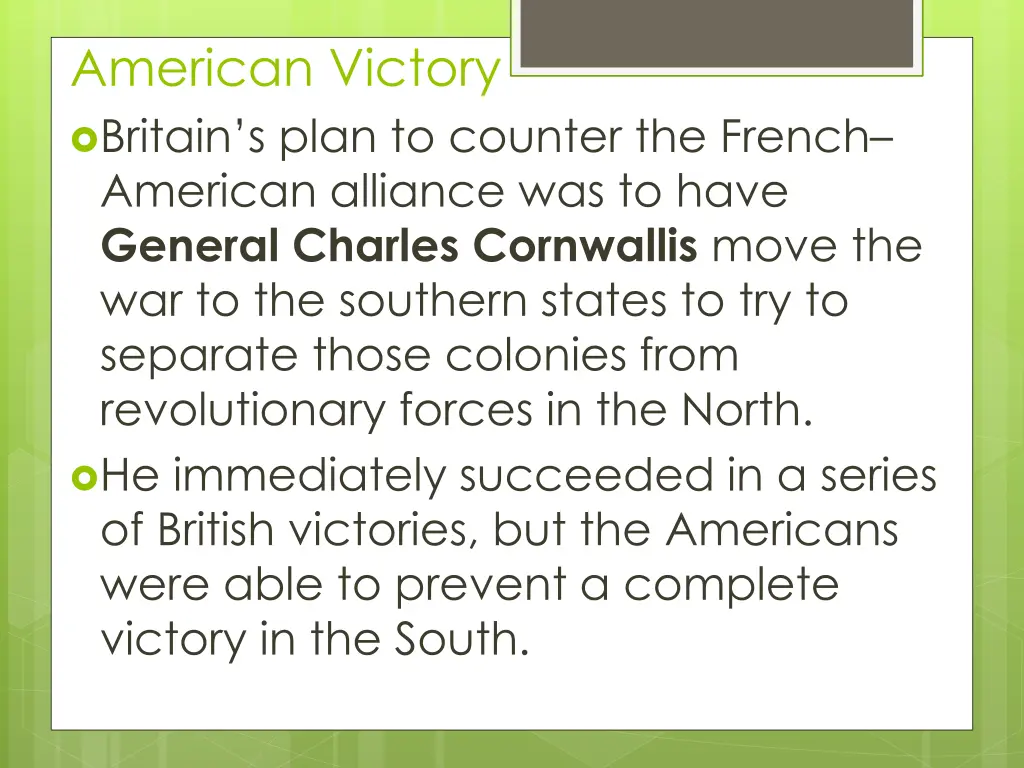 american victory britain s plan to counter